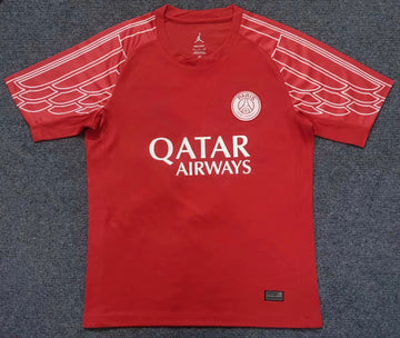 PSG 4de Shirt Rood 24/25