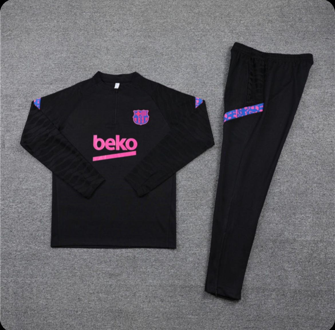 Nike FC Barcelona Strike Trainingspak 1/4-Zip 2025-2026 Felpaars Nike FC Barcelona Strike Trainingspak 1/4-Zip 2025-2026 Felpaars
