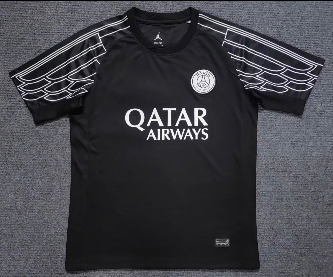 PSG 4de Shirt Zwart 24/25