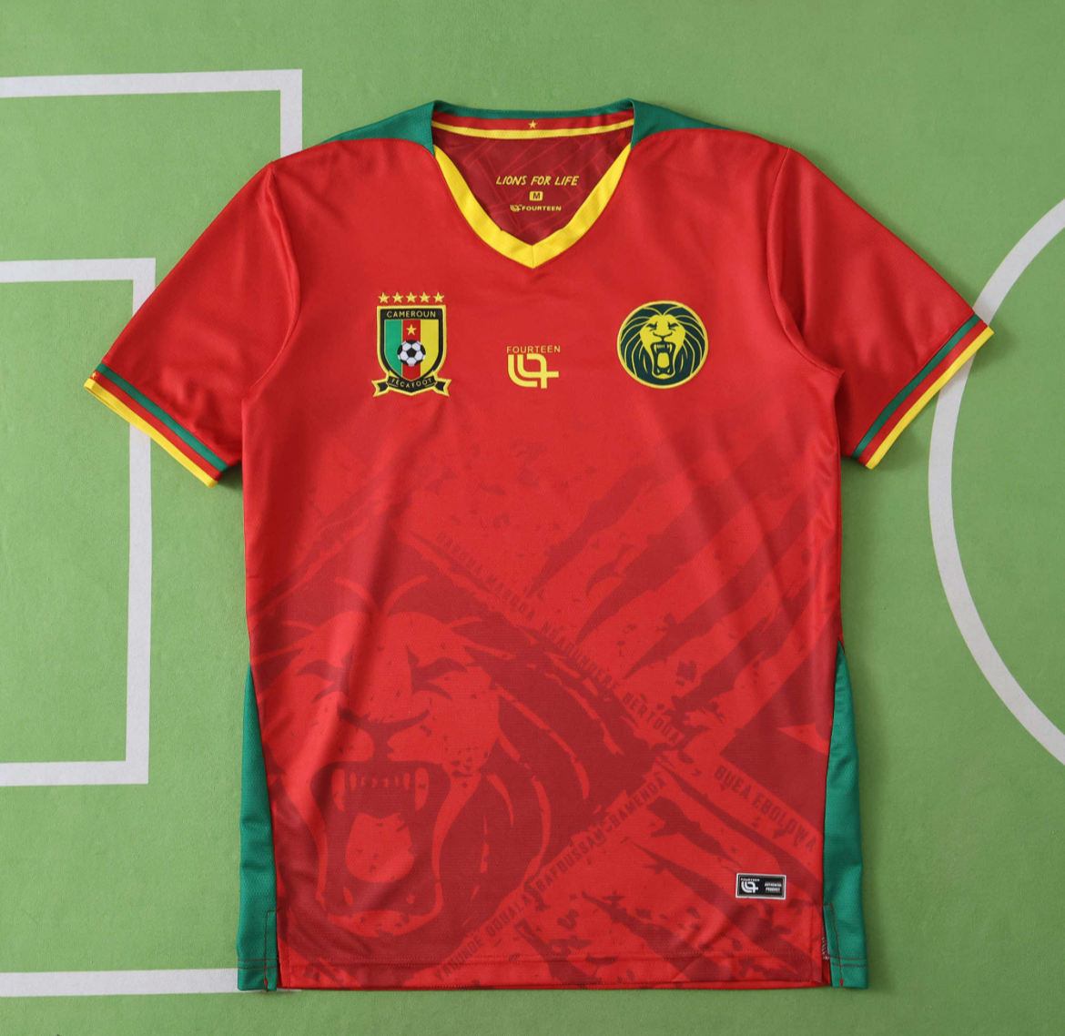 Kameroen Uitshirt 25/26
